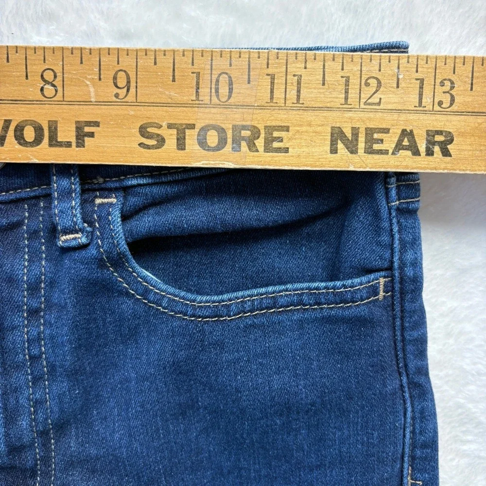 Gap Teen Jeans Girls Sz 14 Sky High Skinny Ankle Dark Wash‎ Stretch Denim